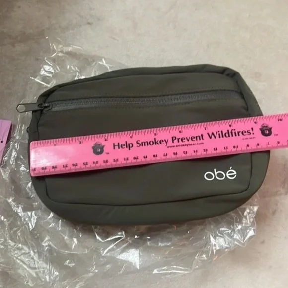 Army Green OBE waist/crossbody bag - Picture 4 of 7